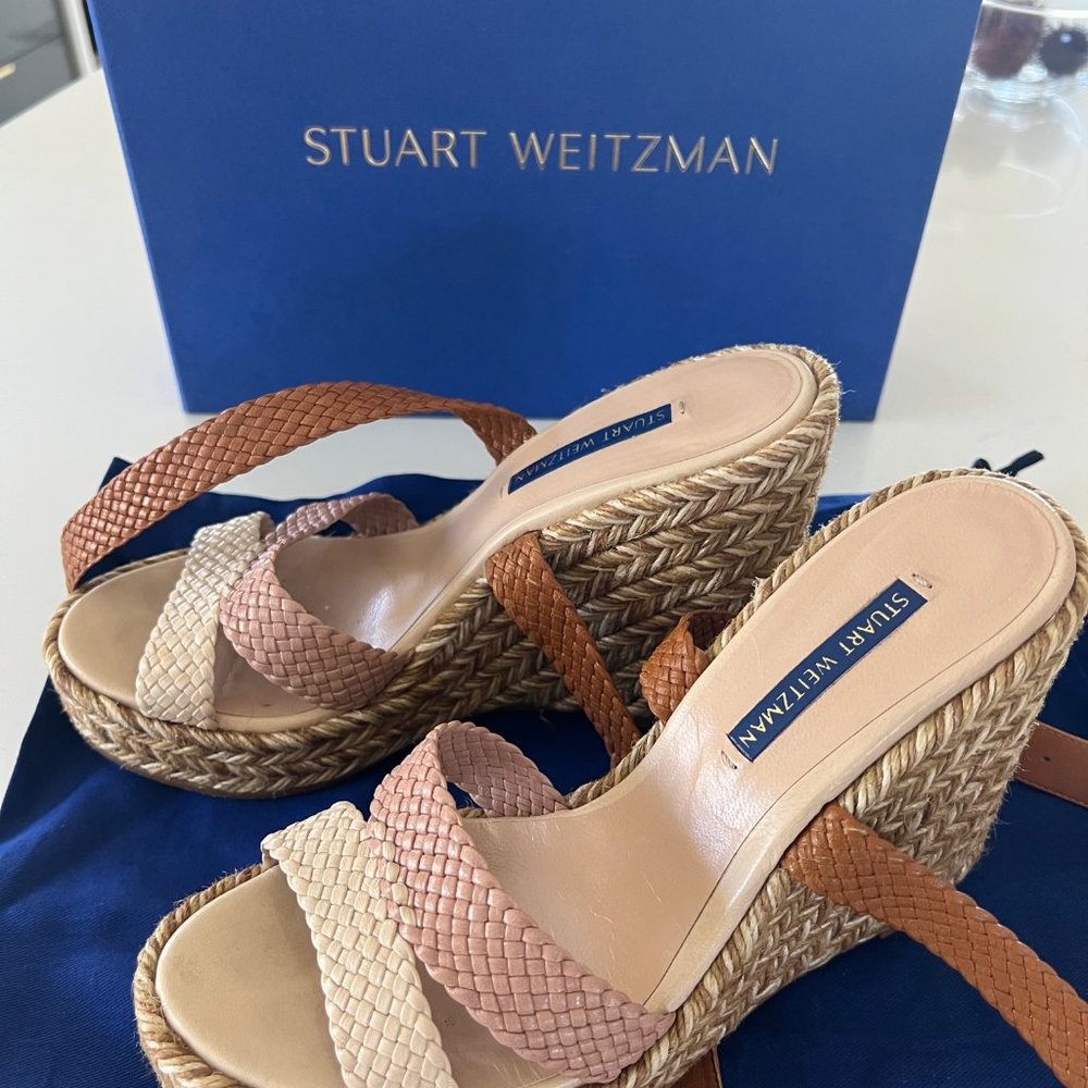 Staurt Weitzman Wedge Sandal